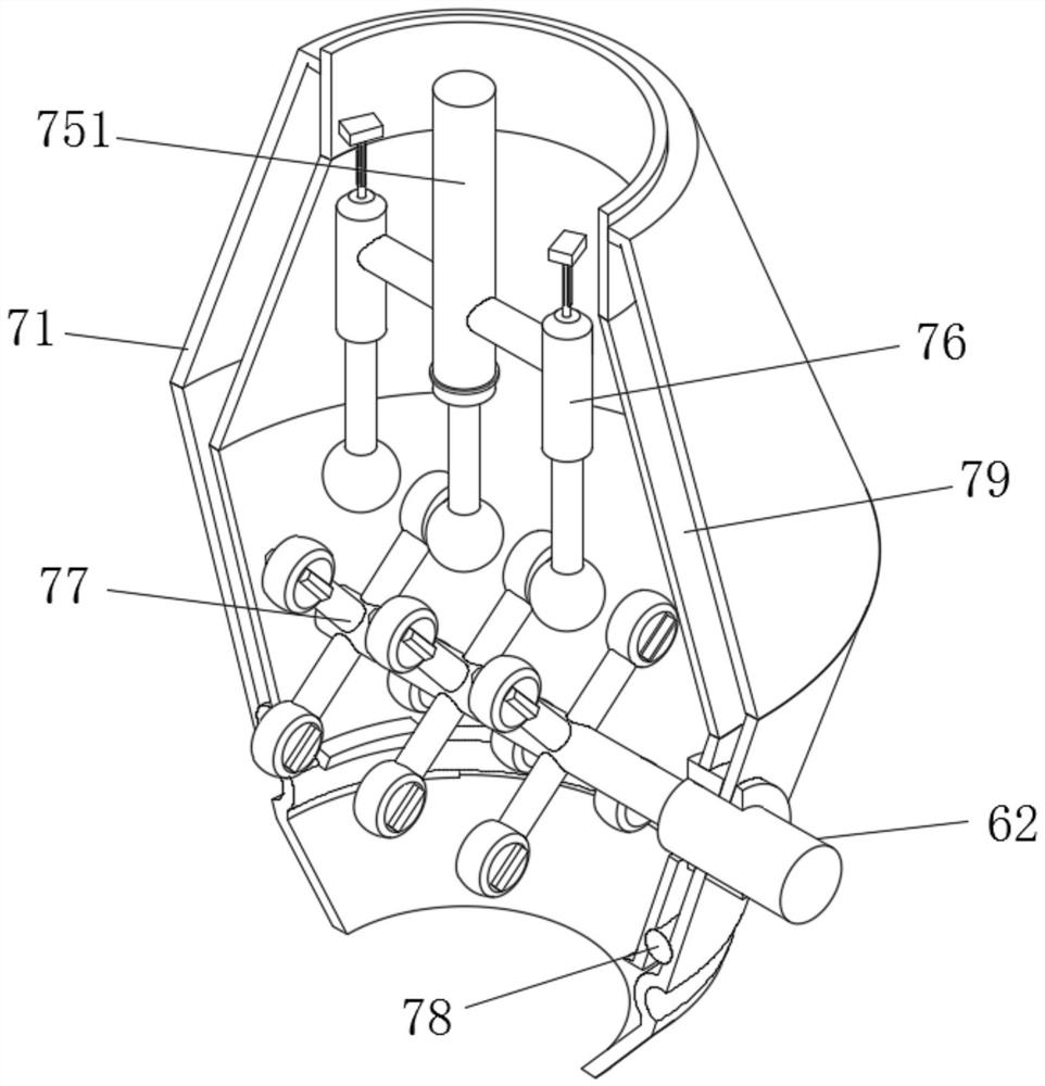 Efficient double-group raw material stirring ceramic valve manufacturing device