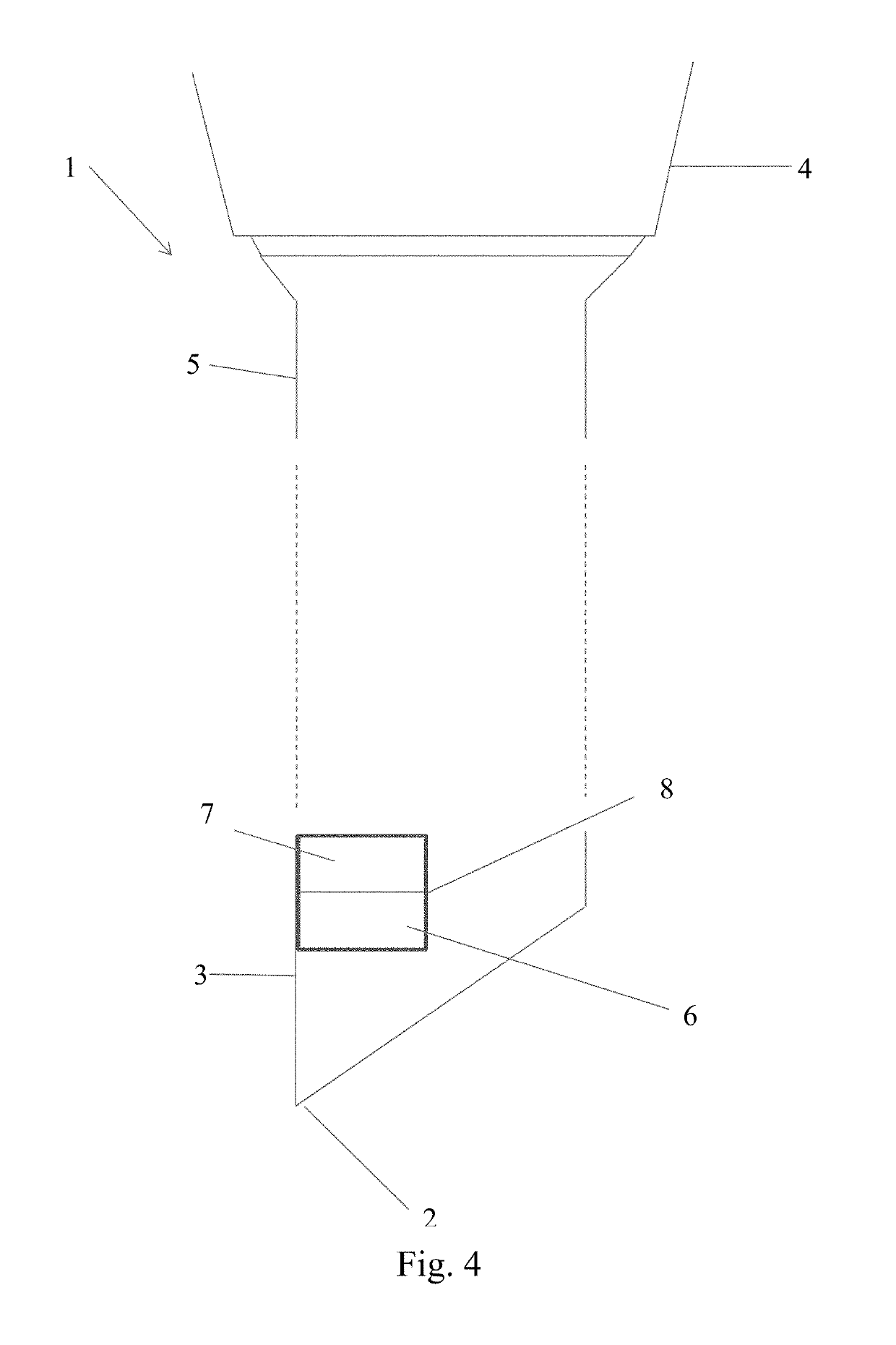 Needle for a syringe, syringe and corresponding control system