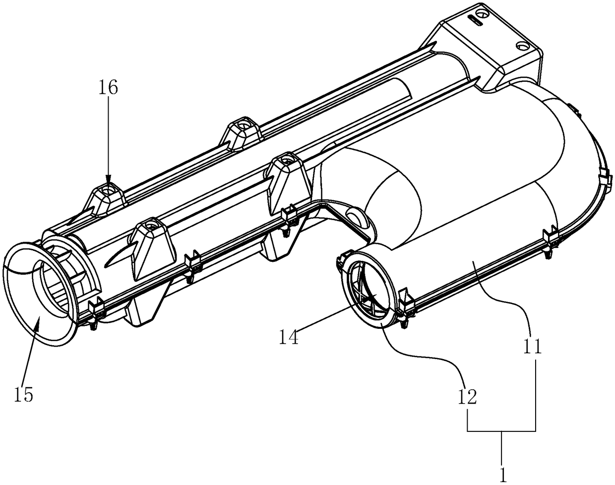 Pipeline package of robot