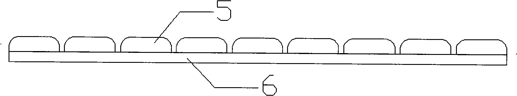 Ultra-thin QWERTY full keyboard and manufacturing method thereof