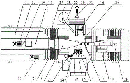 A radome performance measurement and online correction device and method