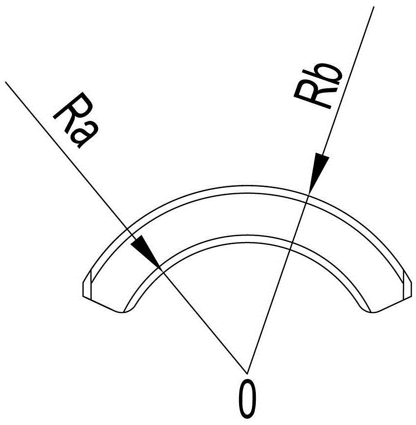 Magnetic tile structure of a DC micro-motor