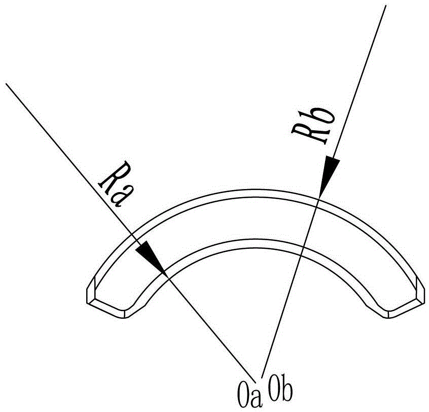 Magnetic tile structure of a DC micro-motor