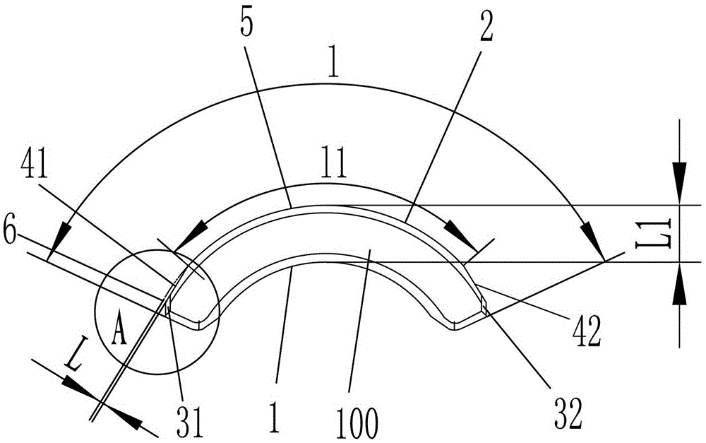 Magnetic tile structure of a DC micro-motor