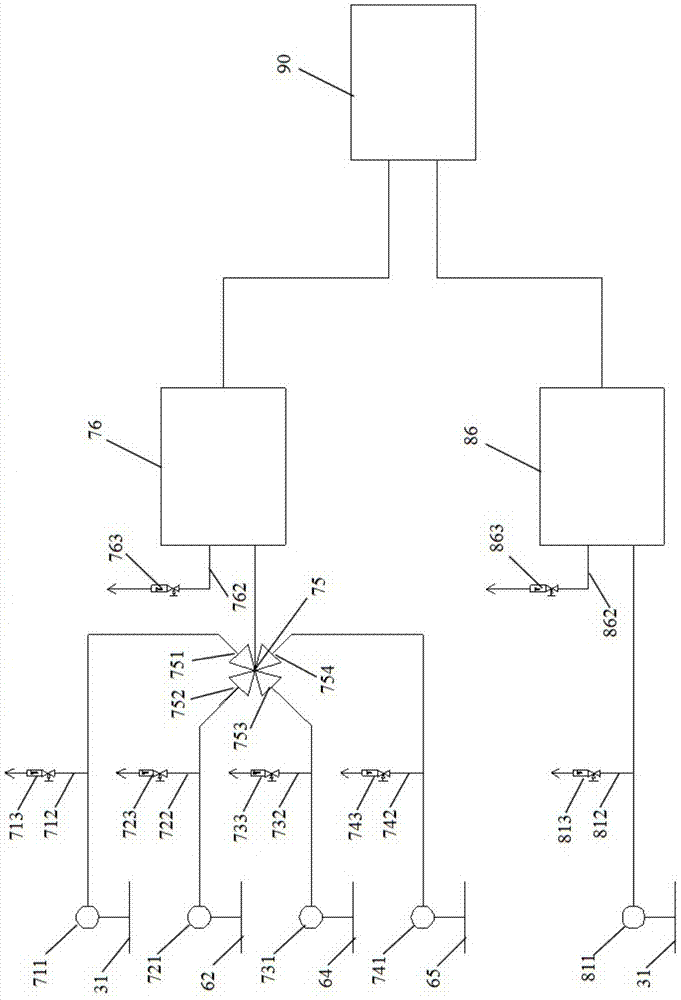 Heating device and heating method of oxygen generating expander