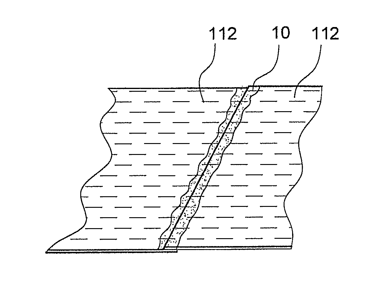 Method for producing a functional layer of a building shell, and building shell and functional layer