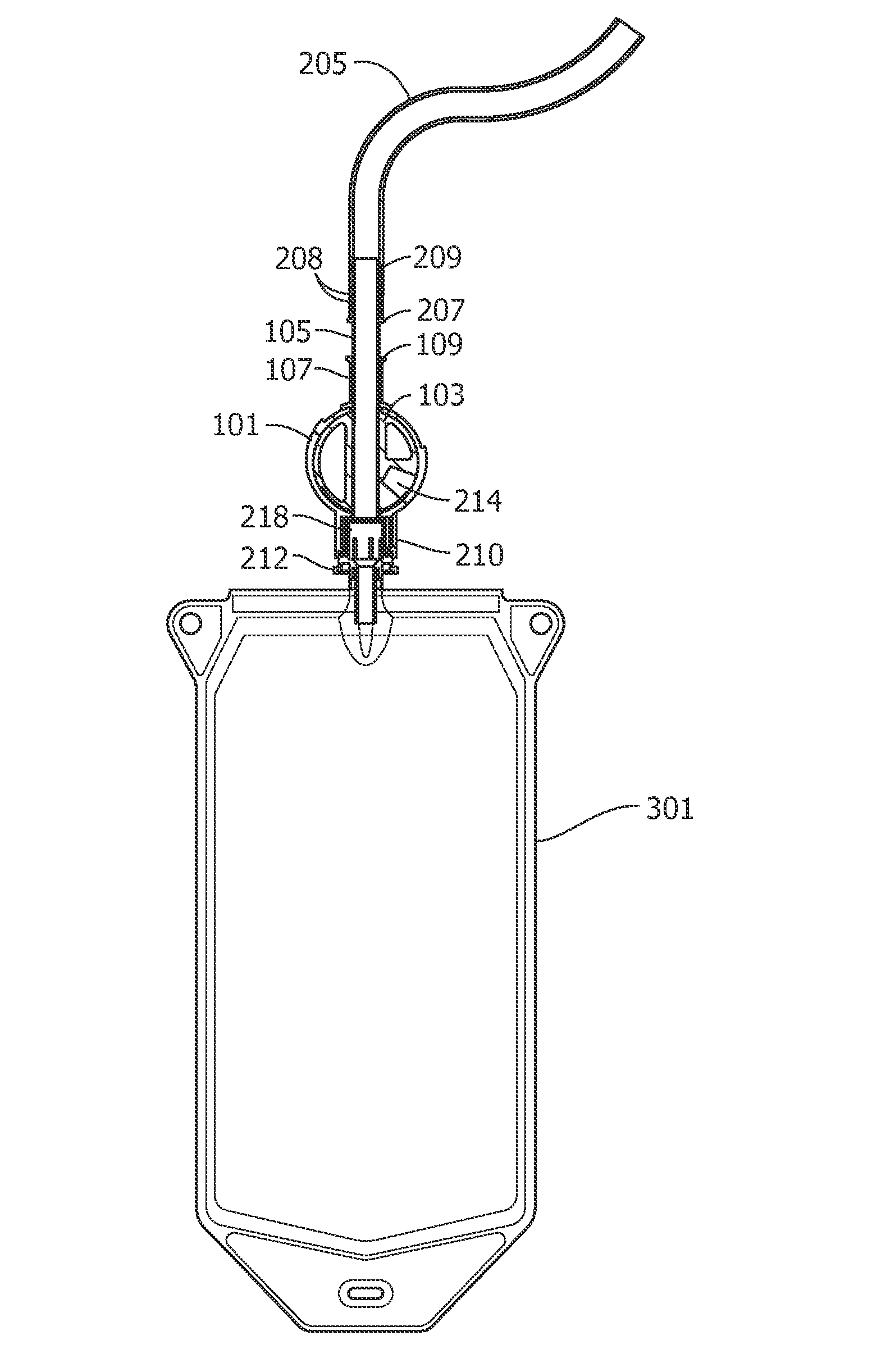 Aseptic connector