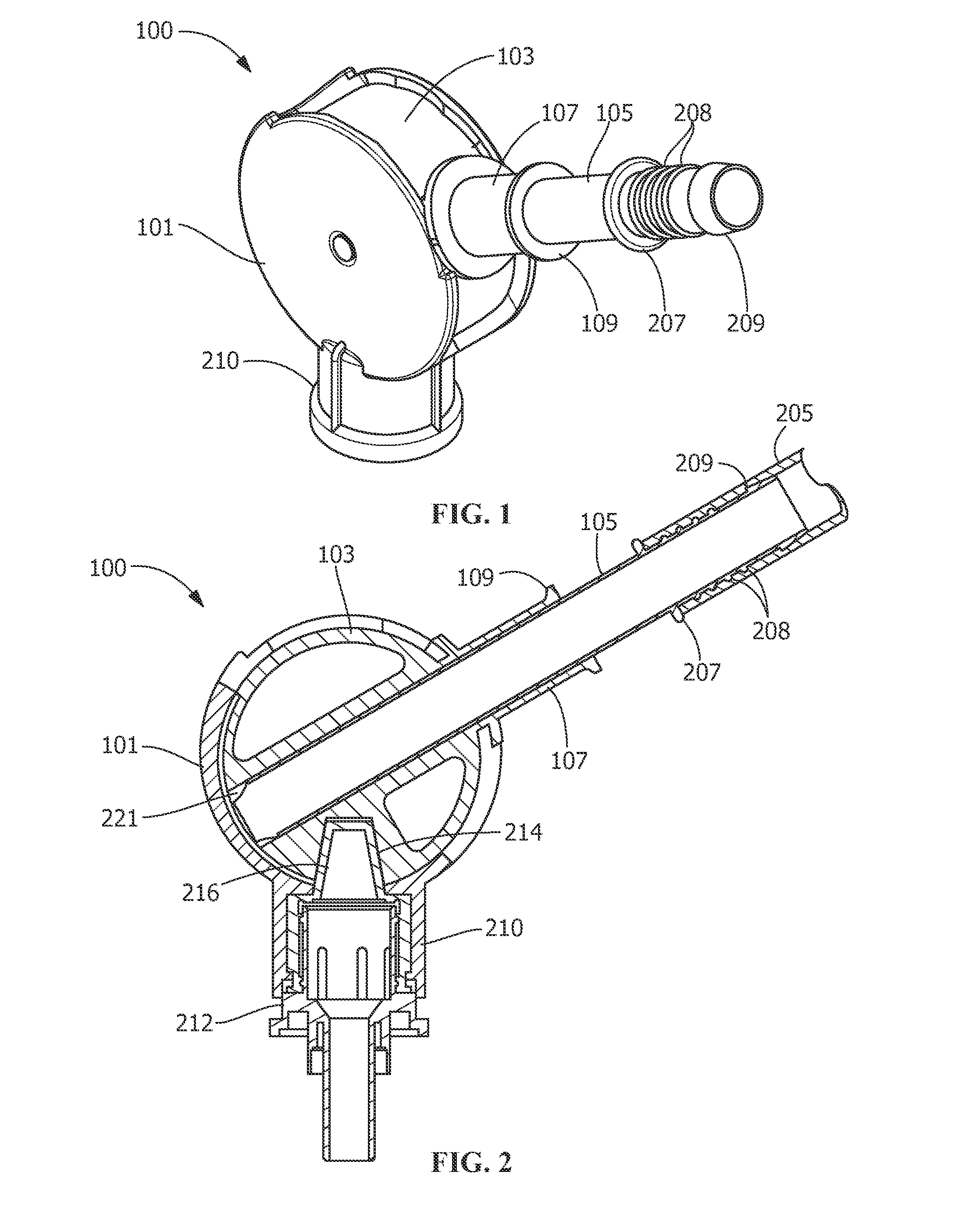 Aseptic connector