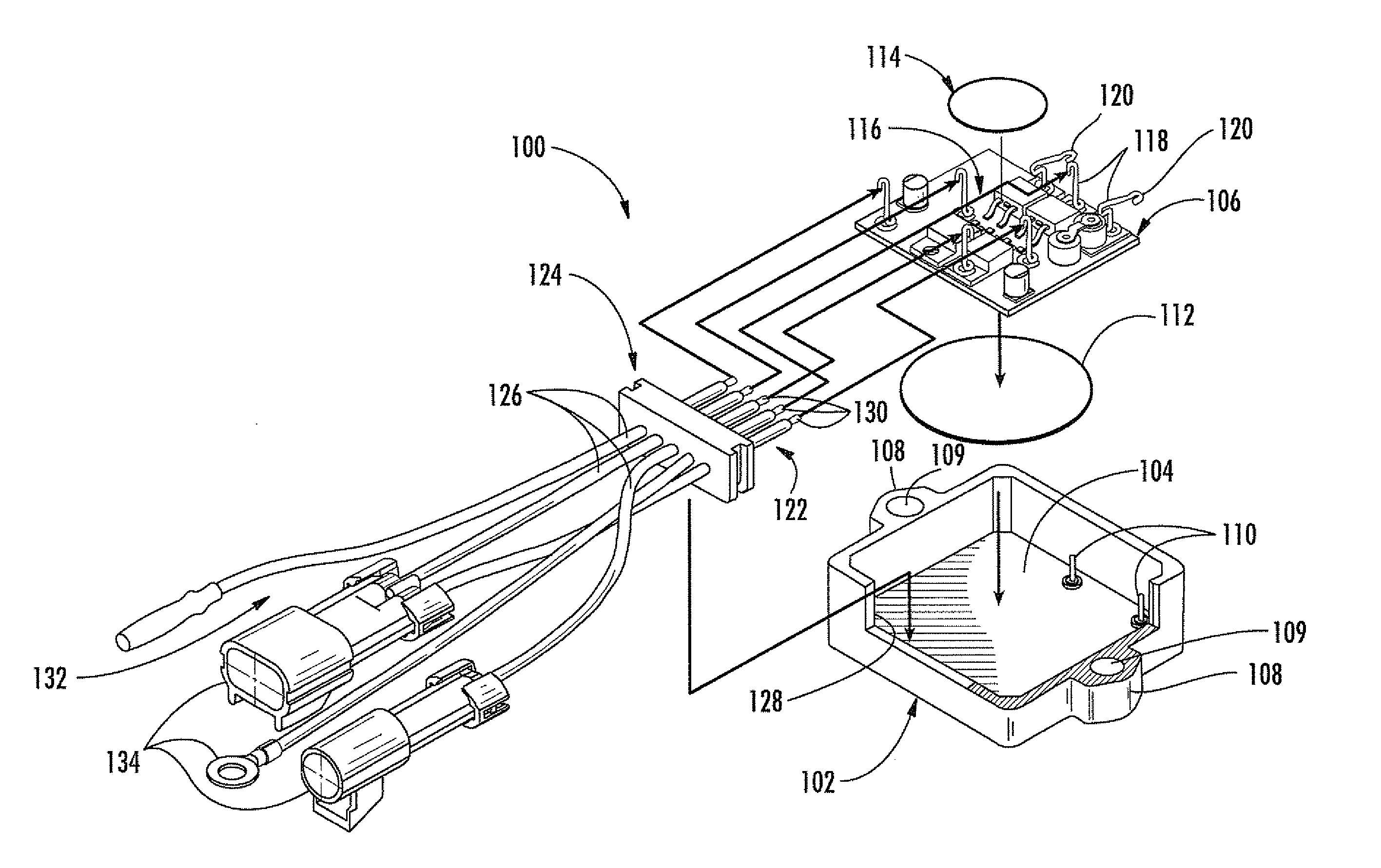 Voltage regulator and method using substrate board with insulator layer and conductive traces