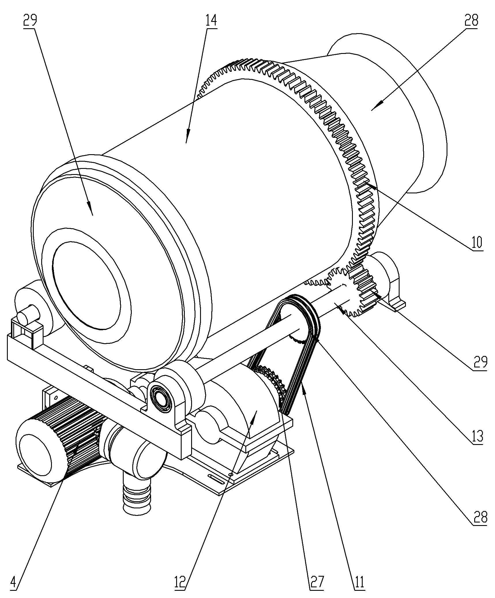 Concrete wet type injection system