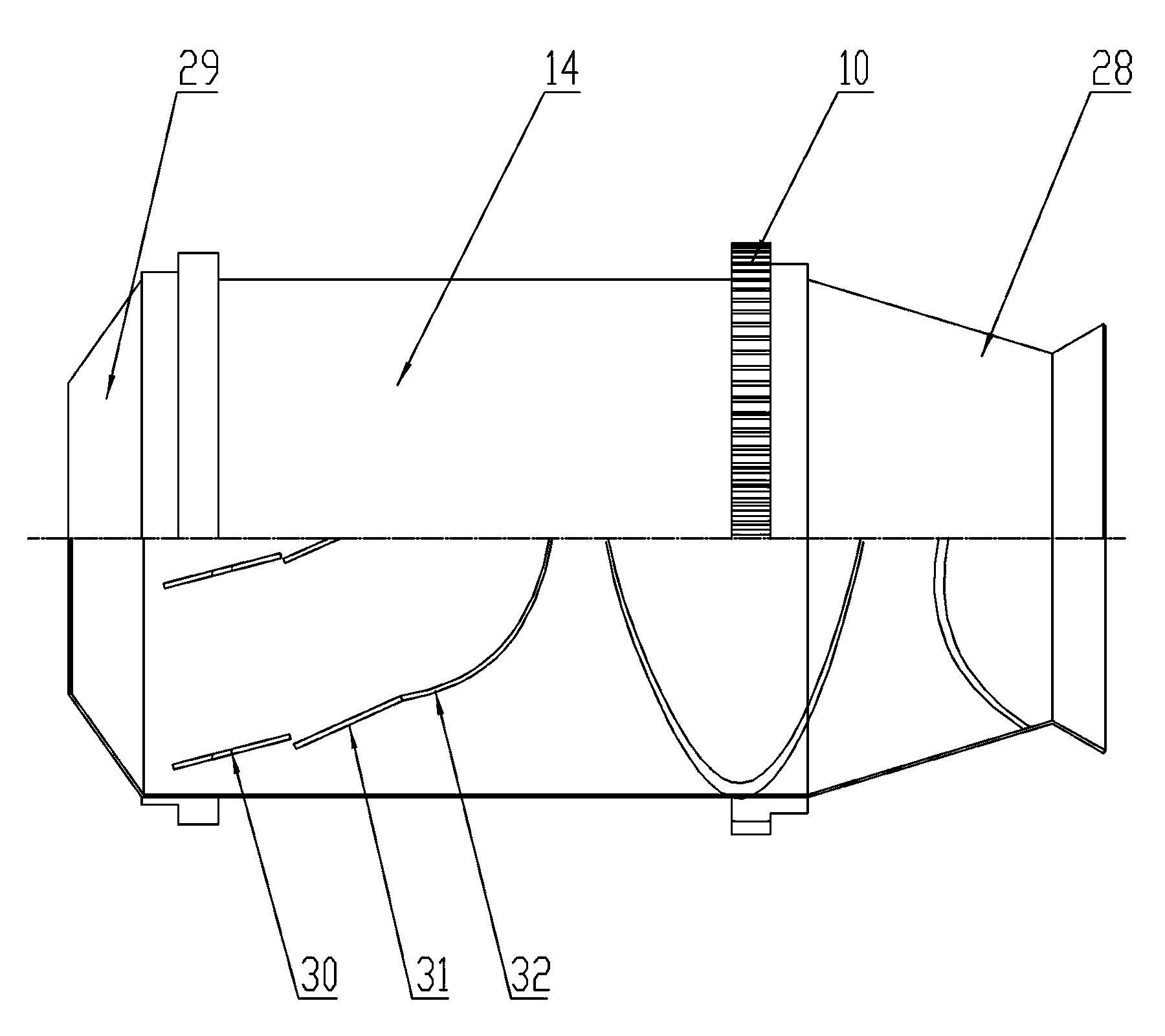 Concrete wet type injection system