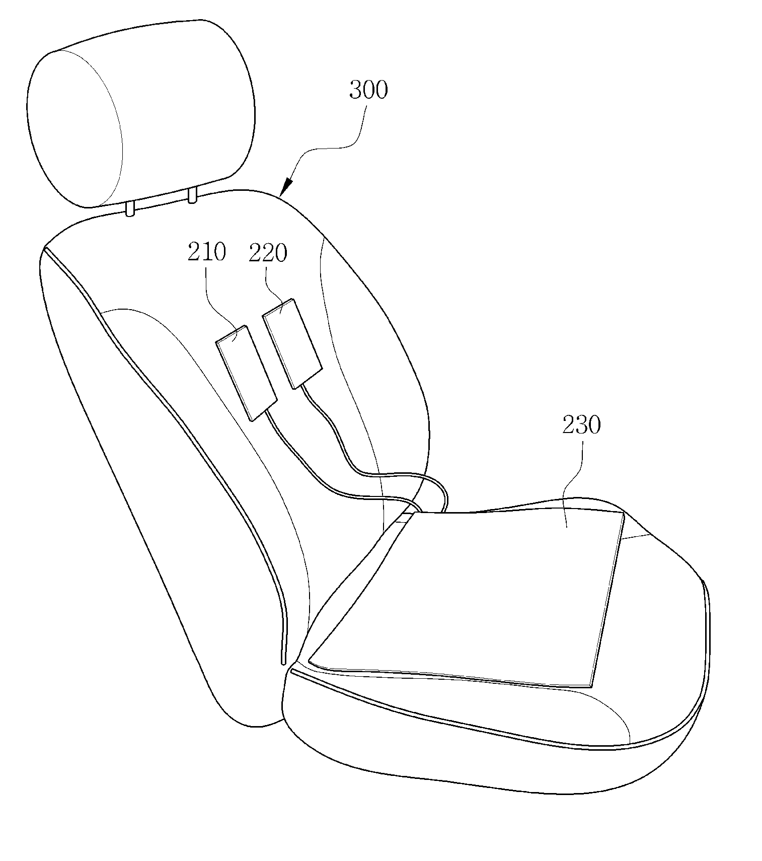 Electrode structure for measuring bio-signal and apparatus for measuring electrocardiogram using the same