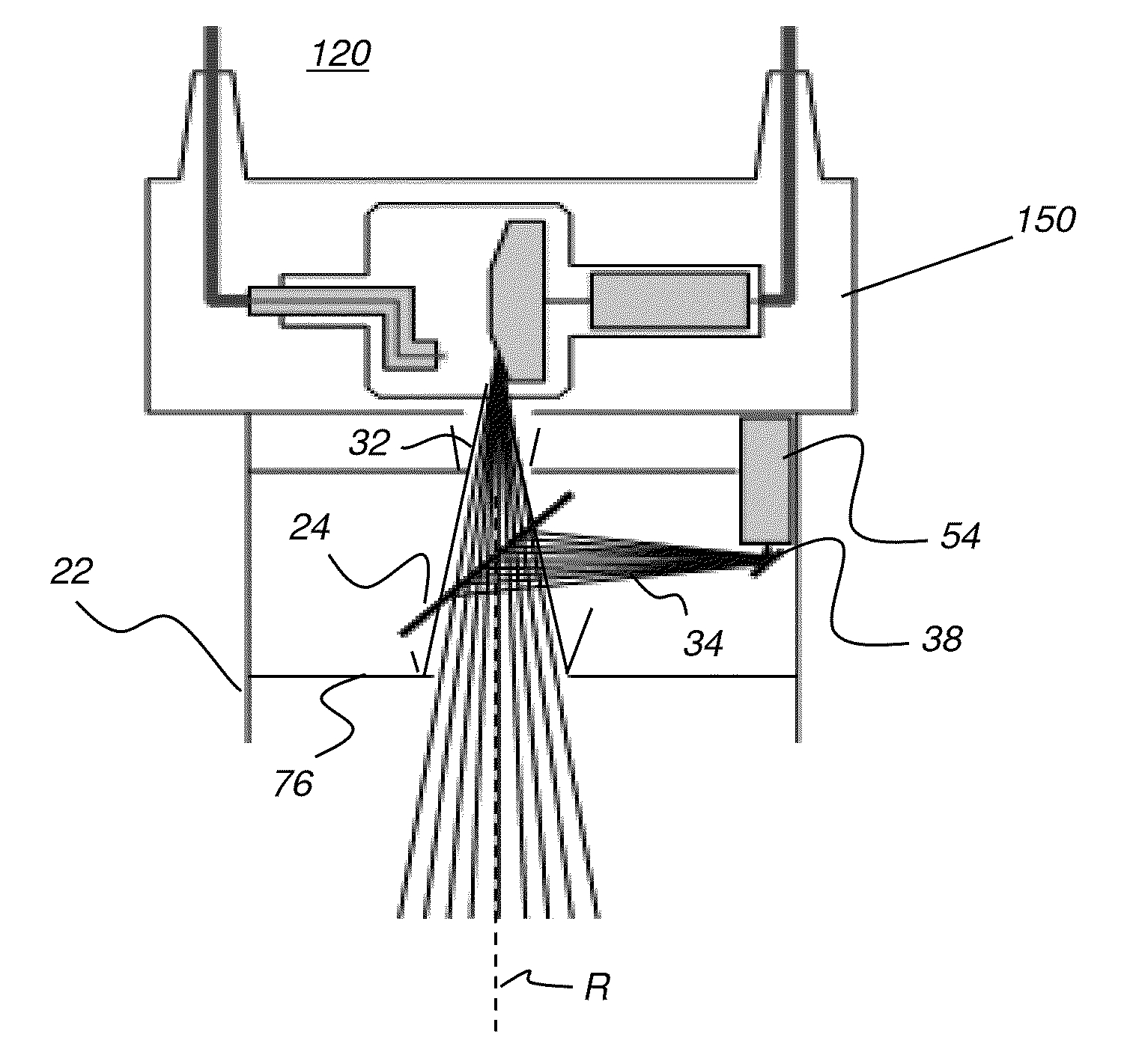 Projector as collimator light