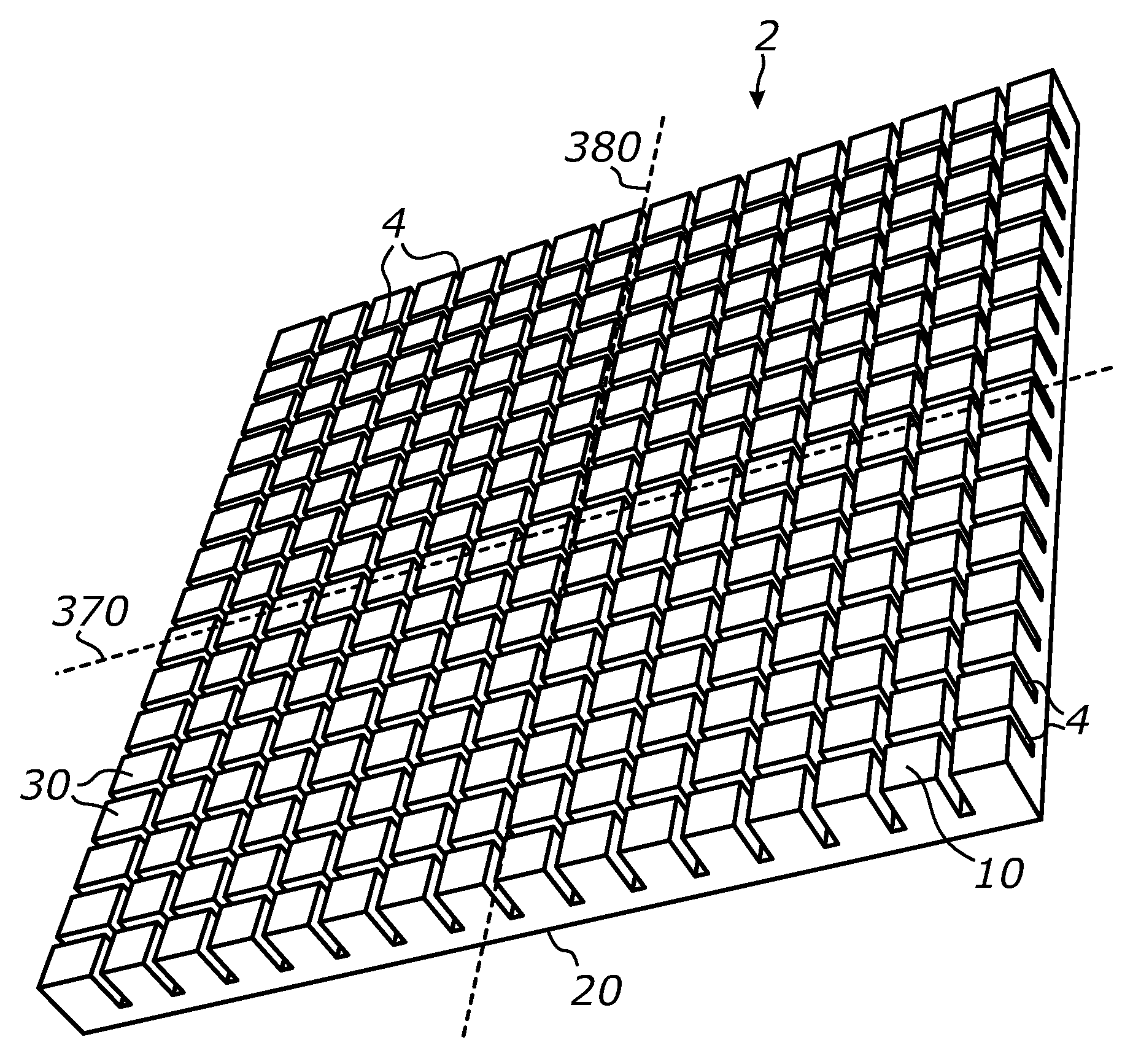 Optical article for illuminating building interiors with sunlight