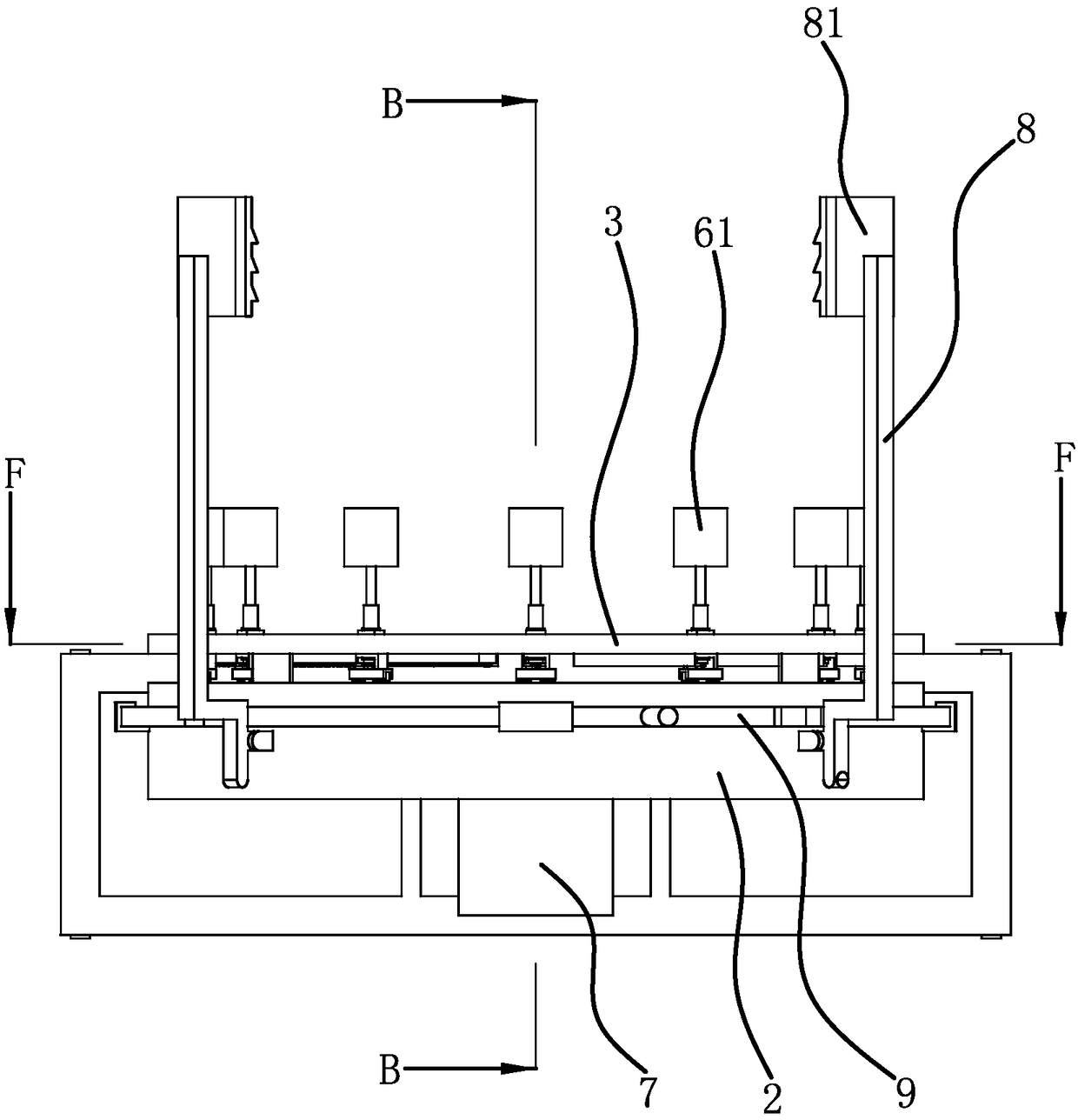 Automobile hub cleaning device