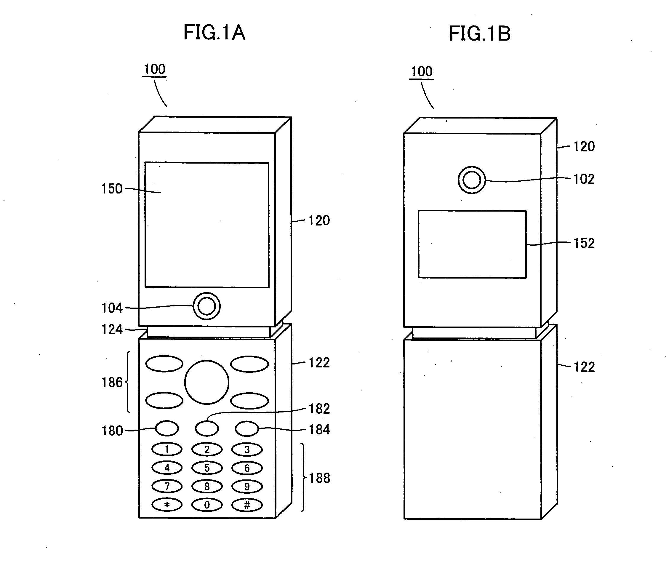 Portable communication terminal switchably displaying pictures based on a plurality of video signal sources