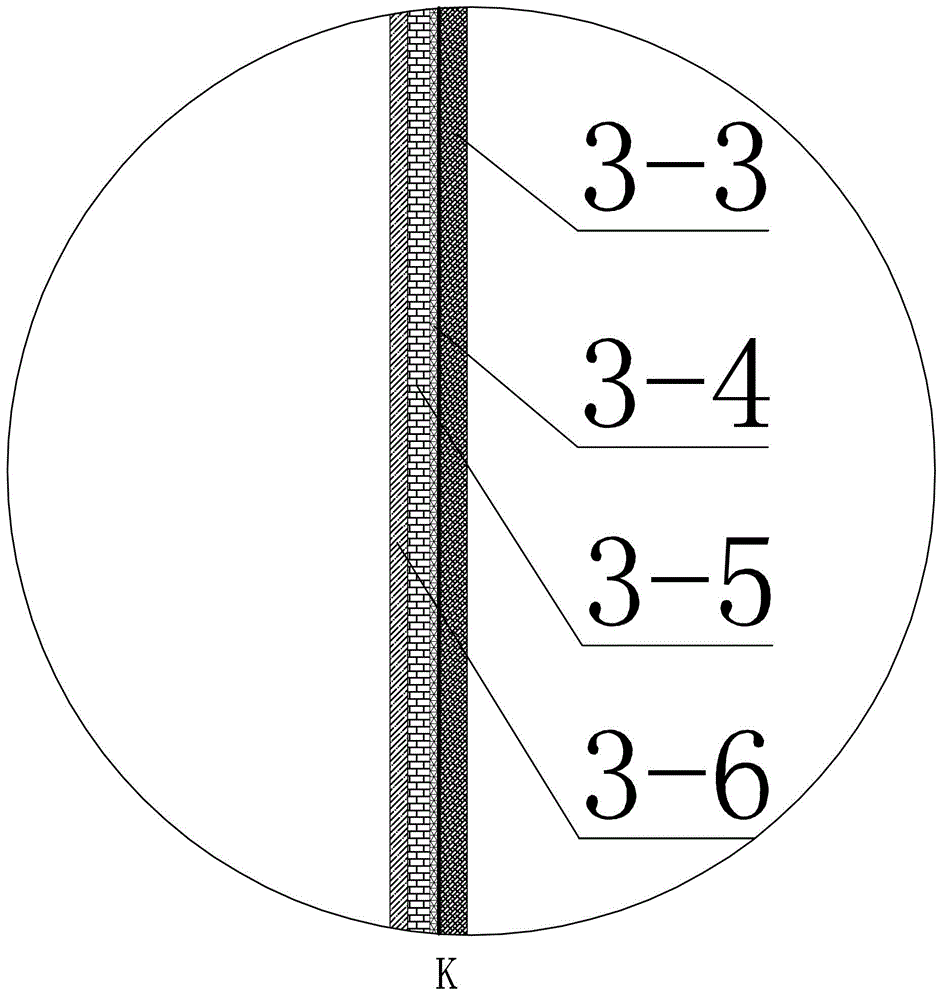 A coal gangue circulating fluidized bed boiler