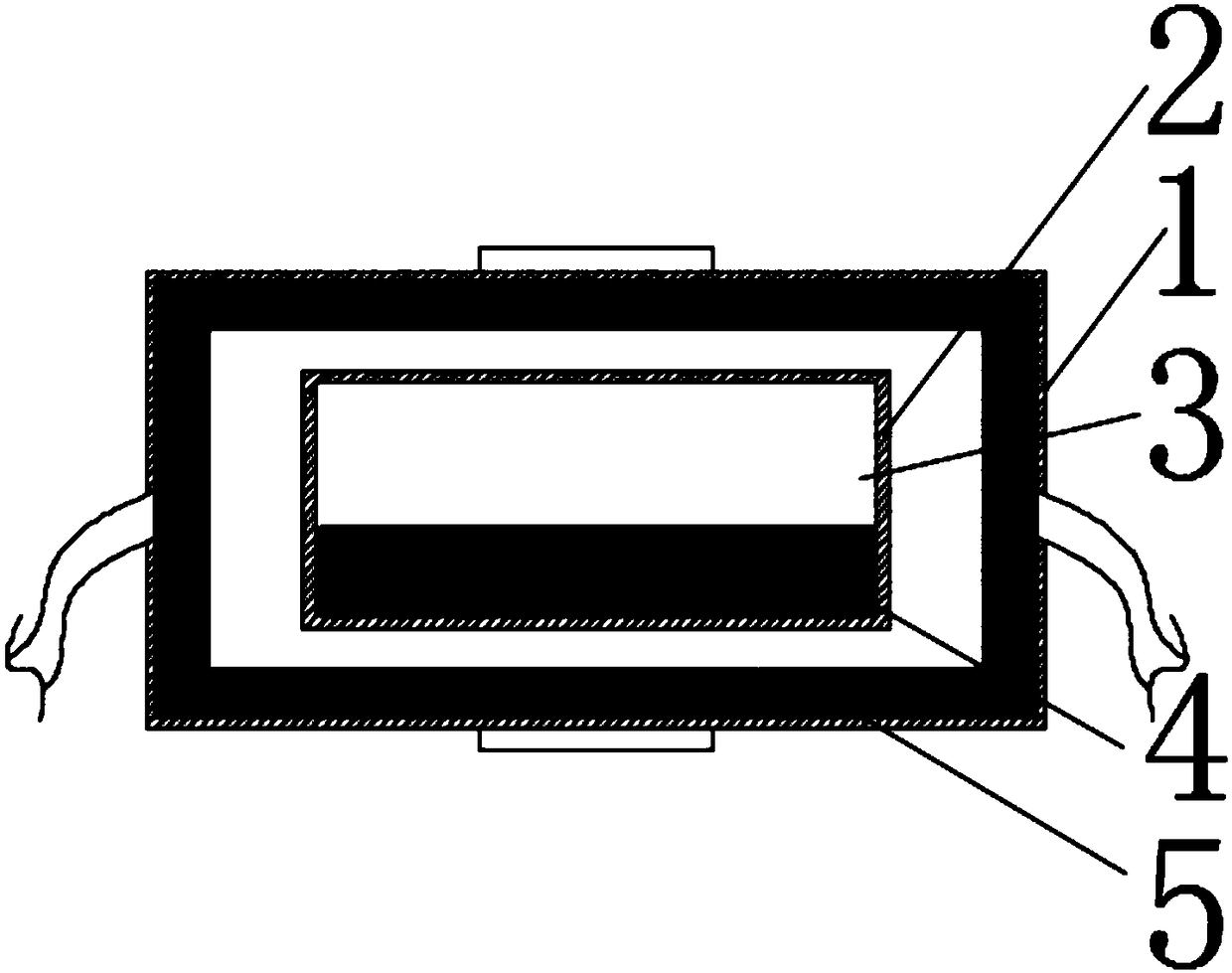 Protection device for communication line interface