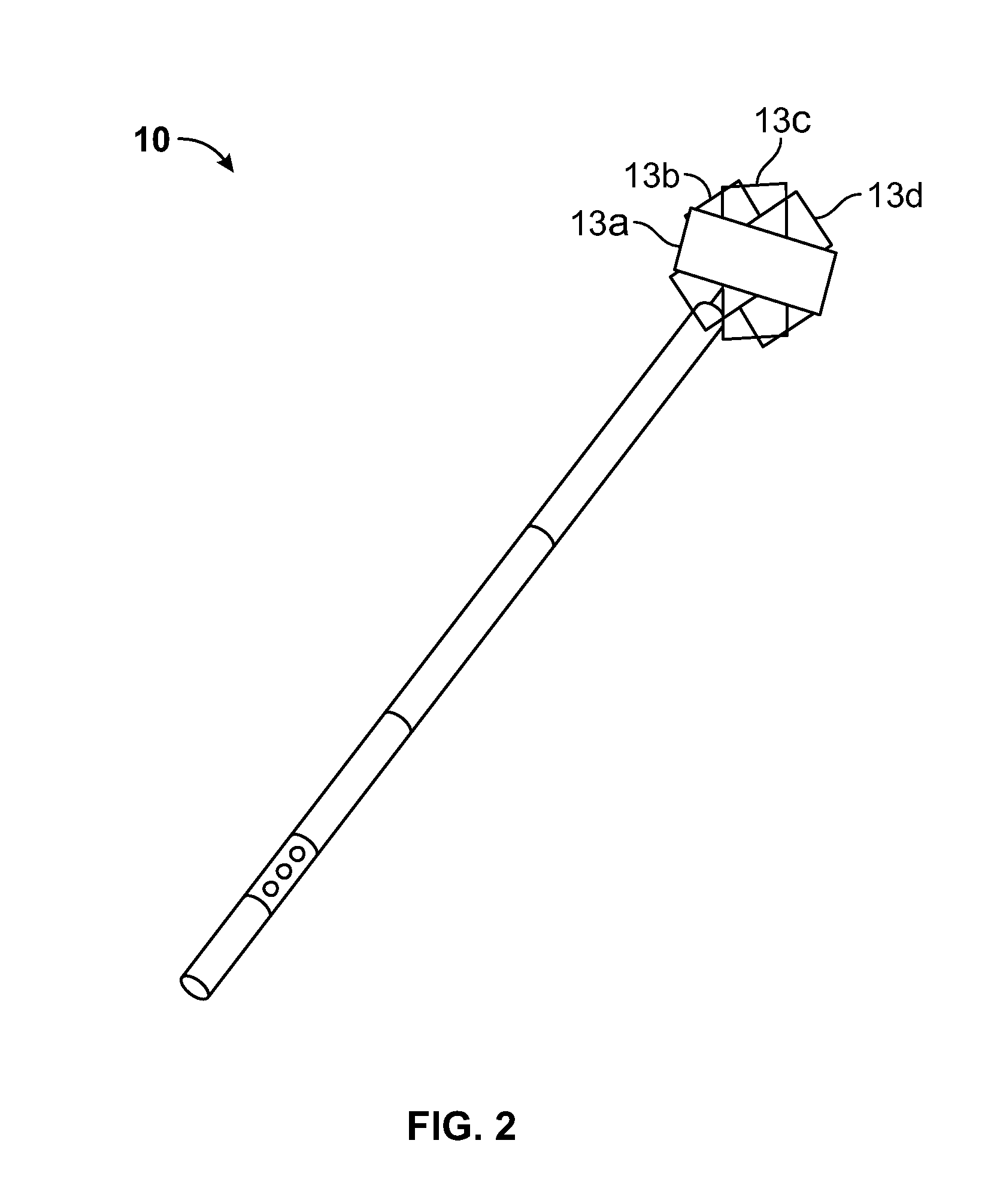 Rotary sponge having an adjustable elongated handle