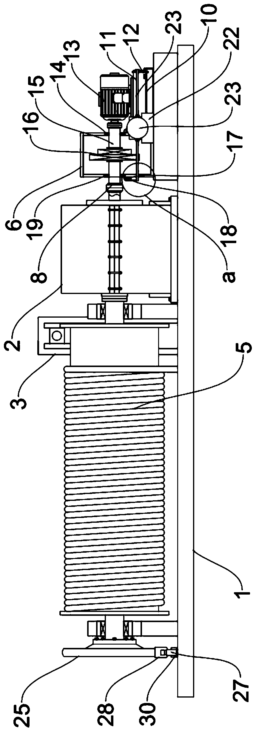 Dual-power energy-saving winching equipment for building