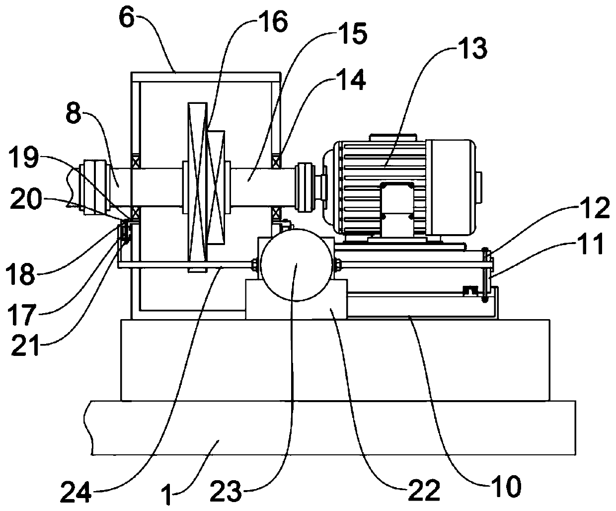 Dual-power energy-saving winching equipment for building