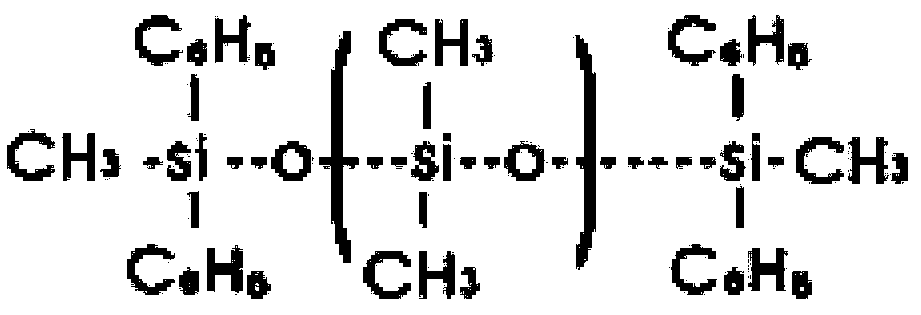 Silicon oil for torsional vibration damper of internal combustion engine