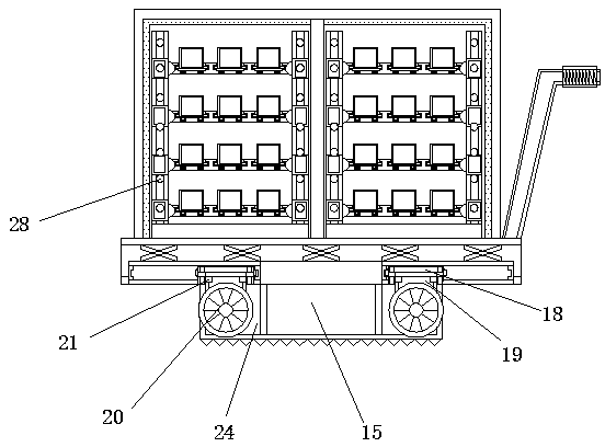 Bulk transportation device for battery production