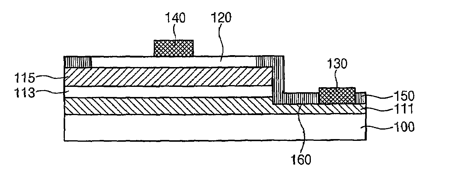 Gallium nitride based light emitting diode