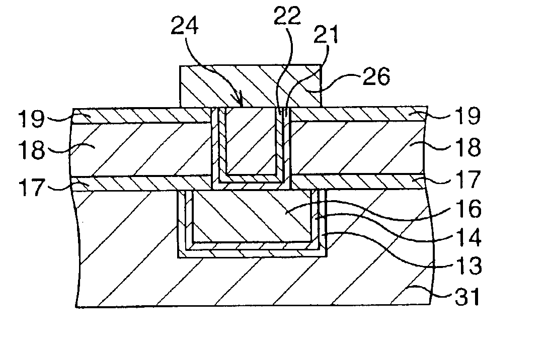 Interconnection structure and interconnection structure formation method