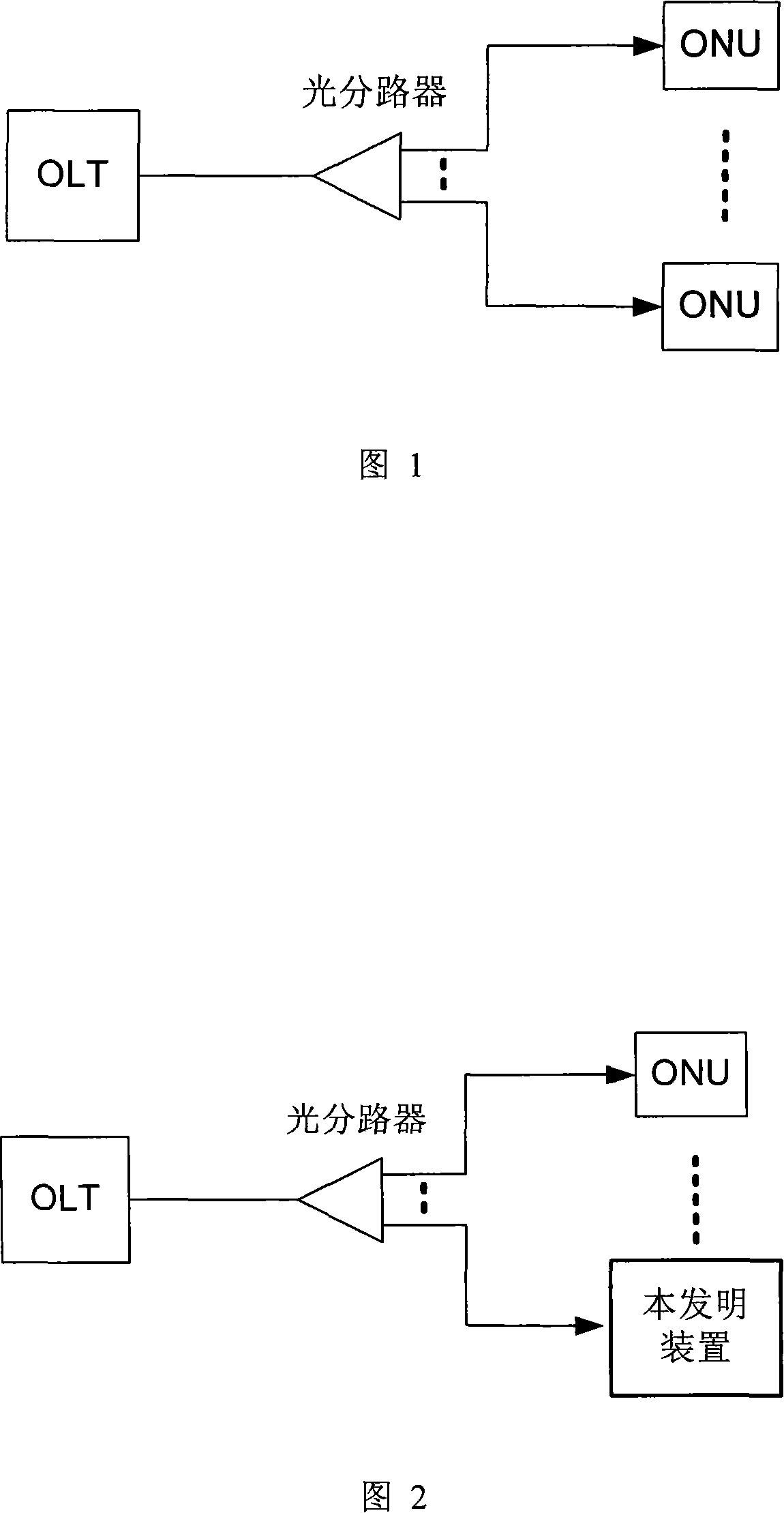 Link failure diagnosis device of hand-hold passive optical network