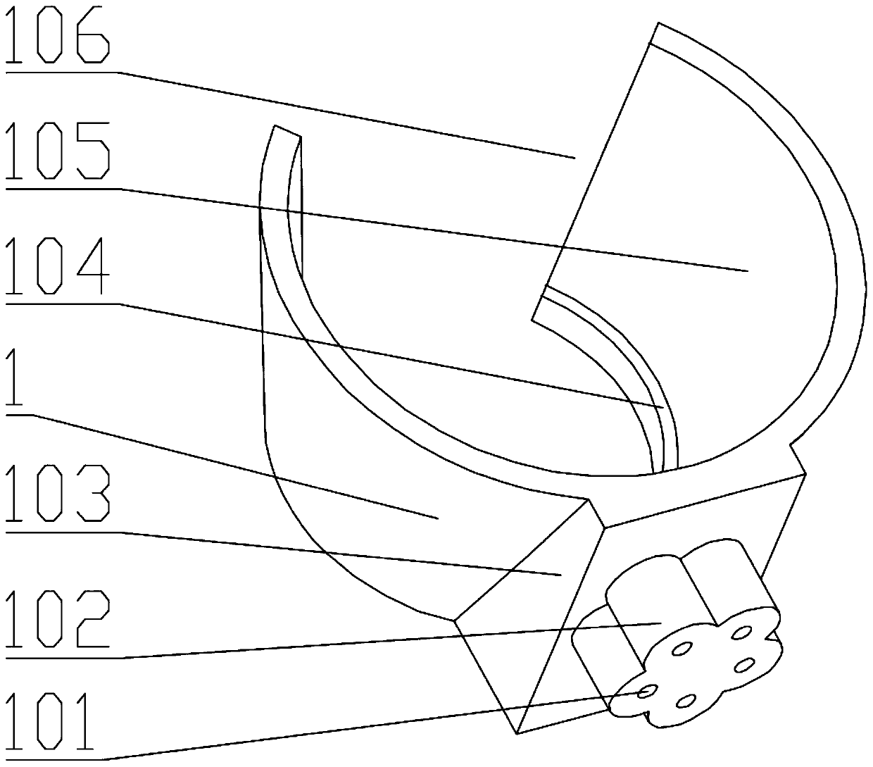 Damping mechanism and buffer cylinder type flexible connecting device