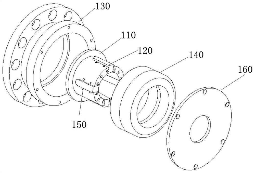 A quick-connect device suitable for heavy-duty rotary joints