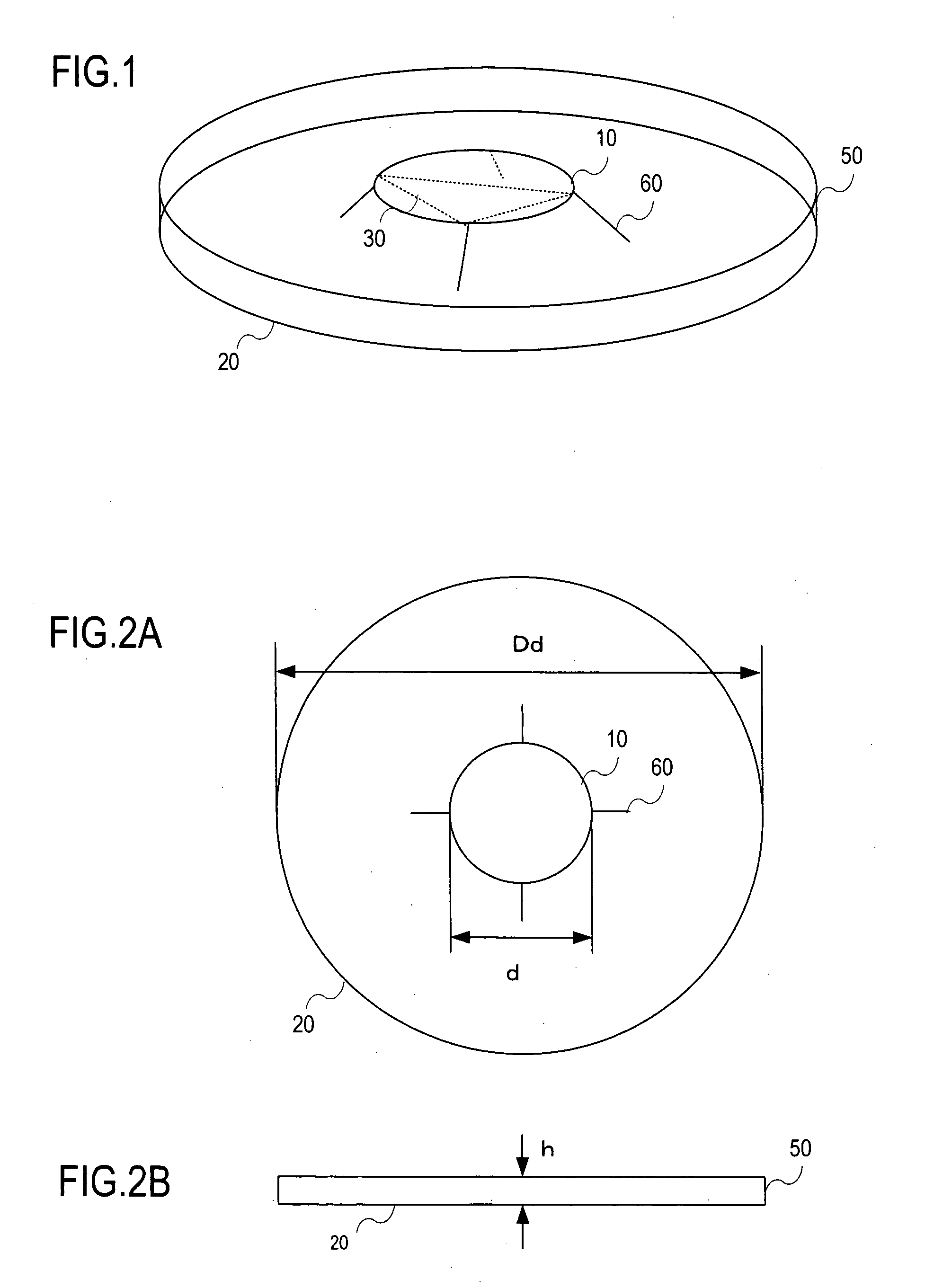 Capacity loaded planar antenna with short stubs