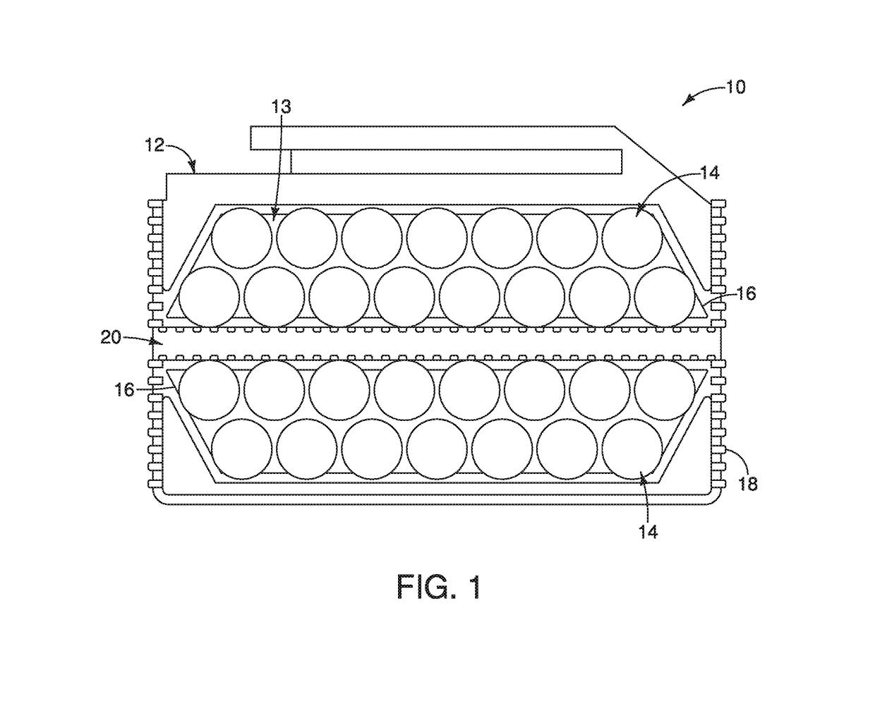 Rechargeable battery pack with active or passive cooling