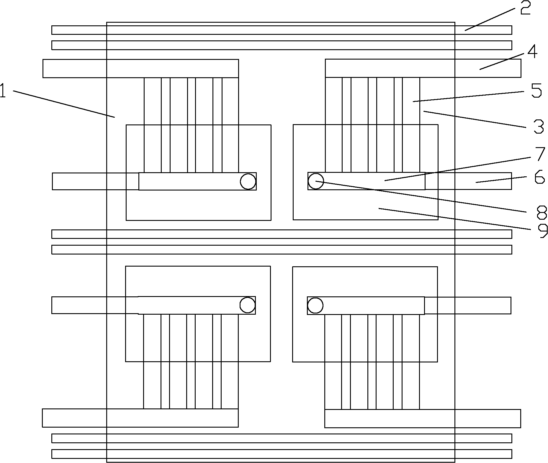 Sharp cooling and sharp heating highlight forming die