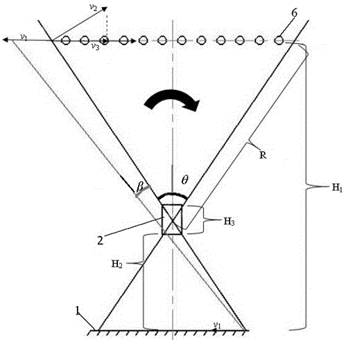 Double-phase driving synchronization method of cracking furnace tube outer wall temperature measurer