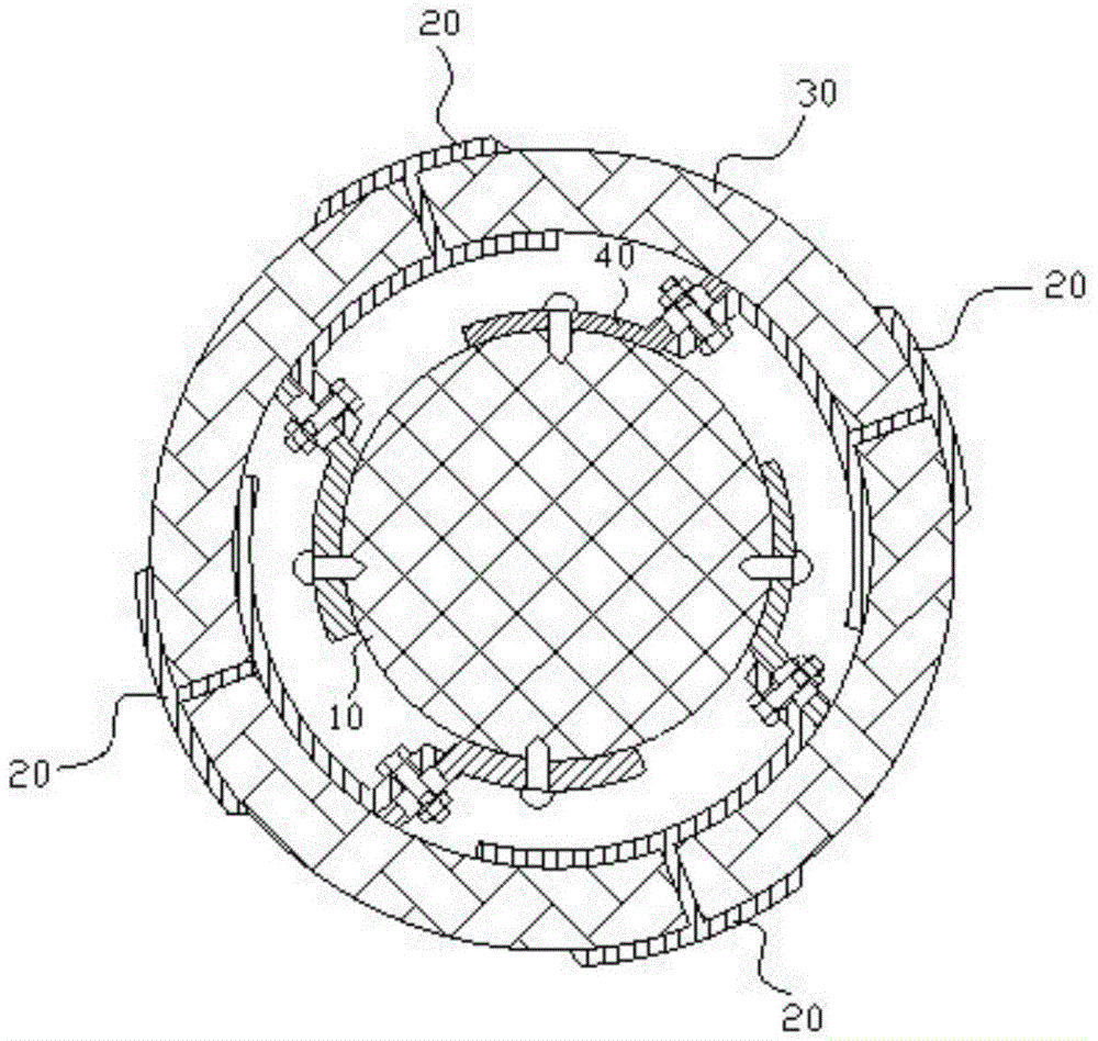 Cylinder decoration strip assembly