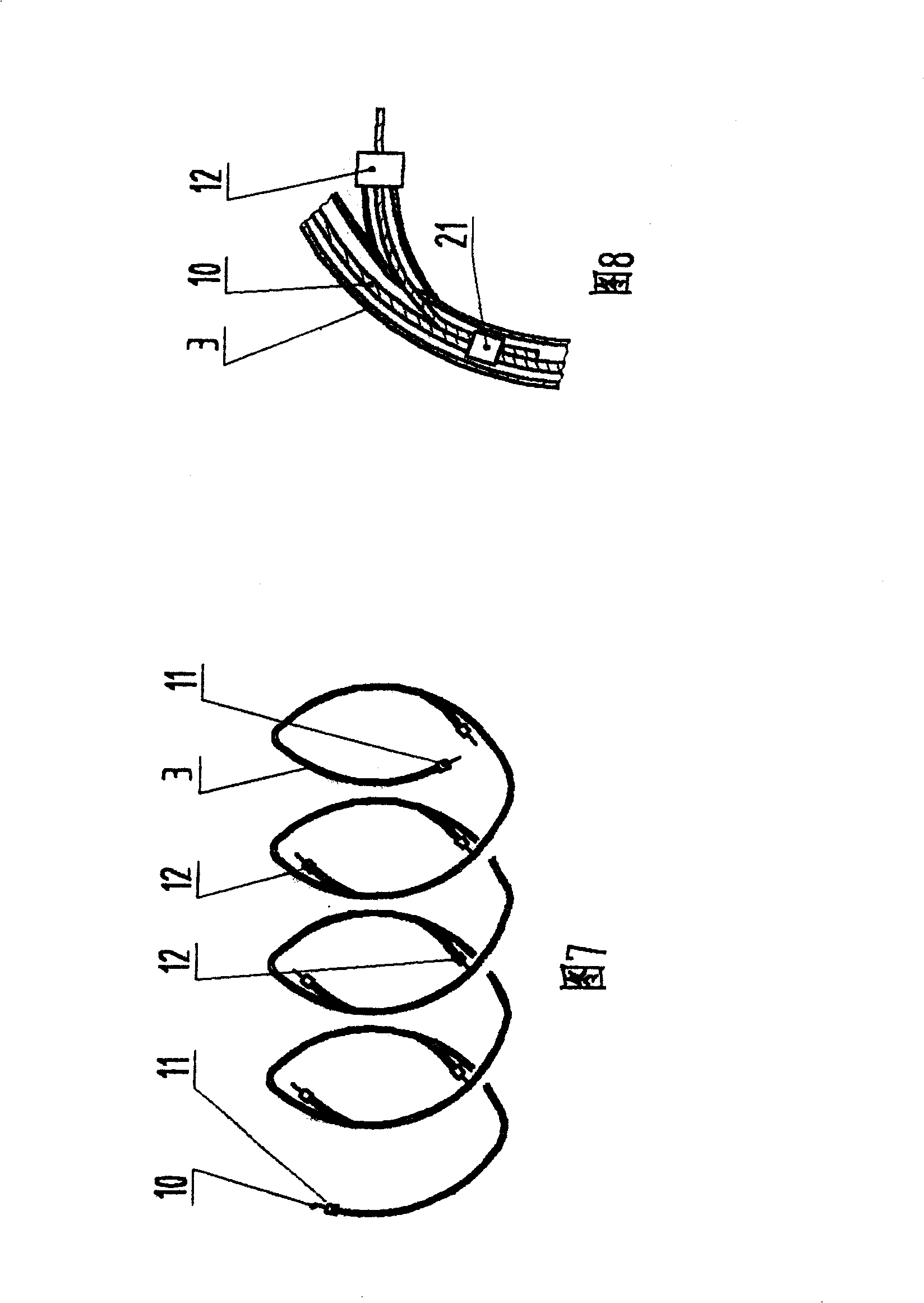 Pressure-resistant culvert pipe with small section and circumferential stress and preparation process thereof