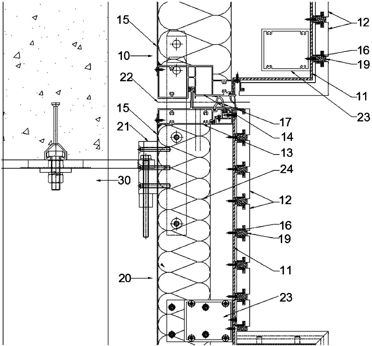 Unit type face brick system