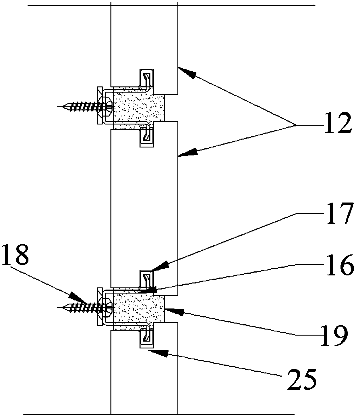 Unit type face brick system