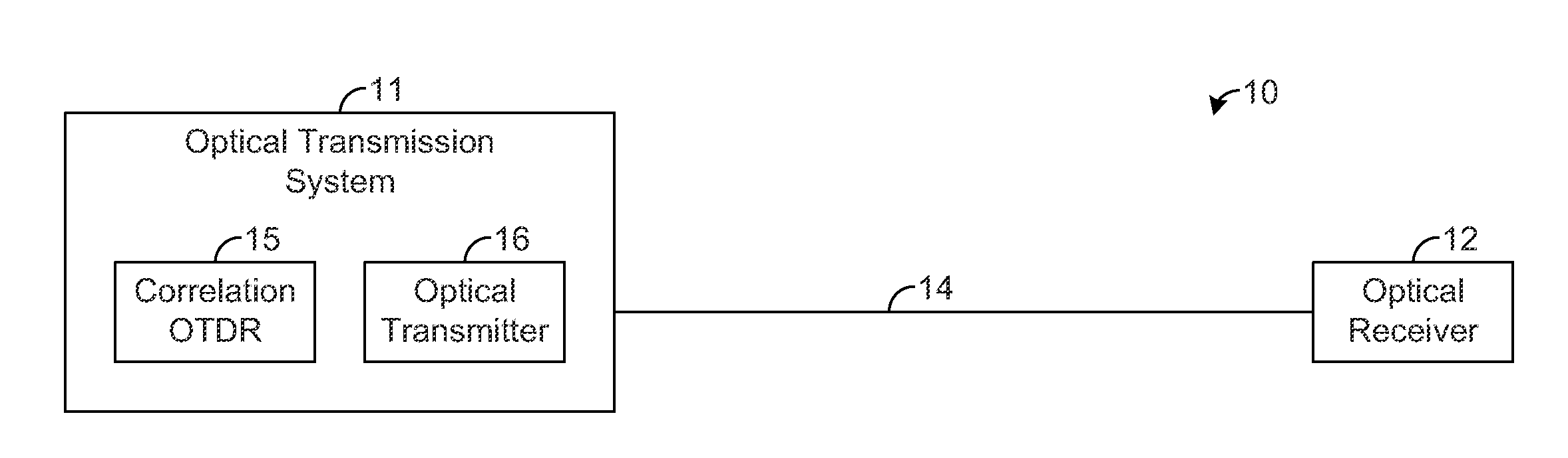 Optical time domain reflectometer systems and methods using wideband optical signals for suppressing beat noise