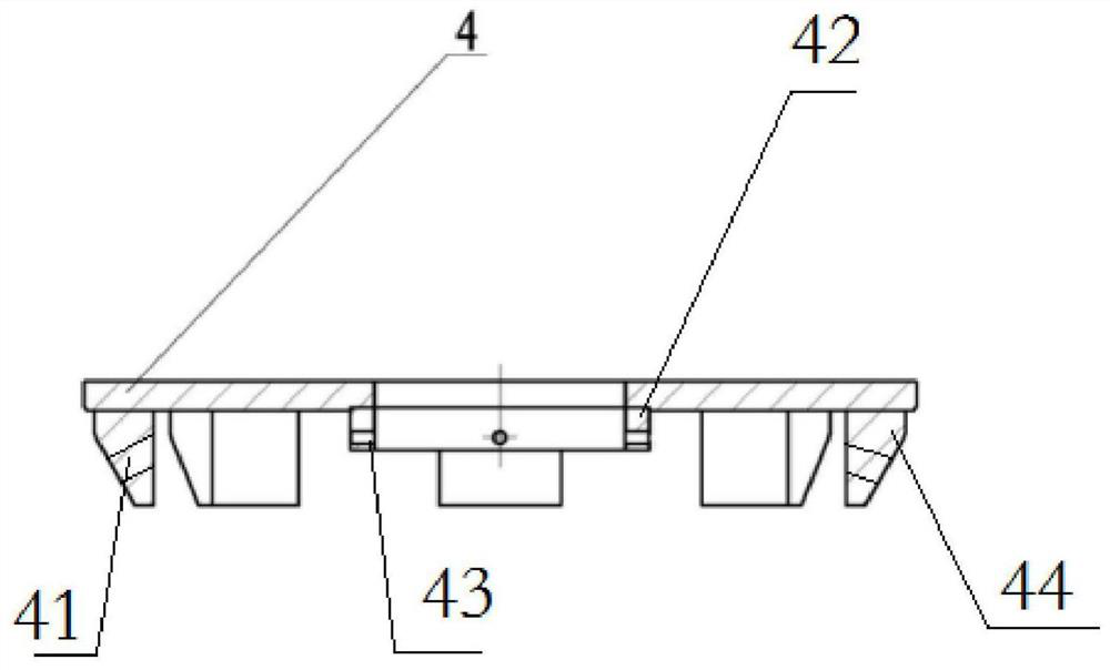 Permanent magnet motor assembling mould