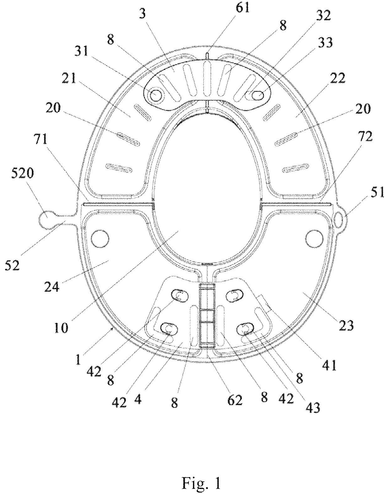 Portable potty seat