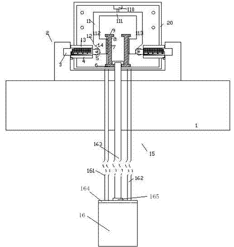 Dustproof building material hoisting device