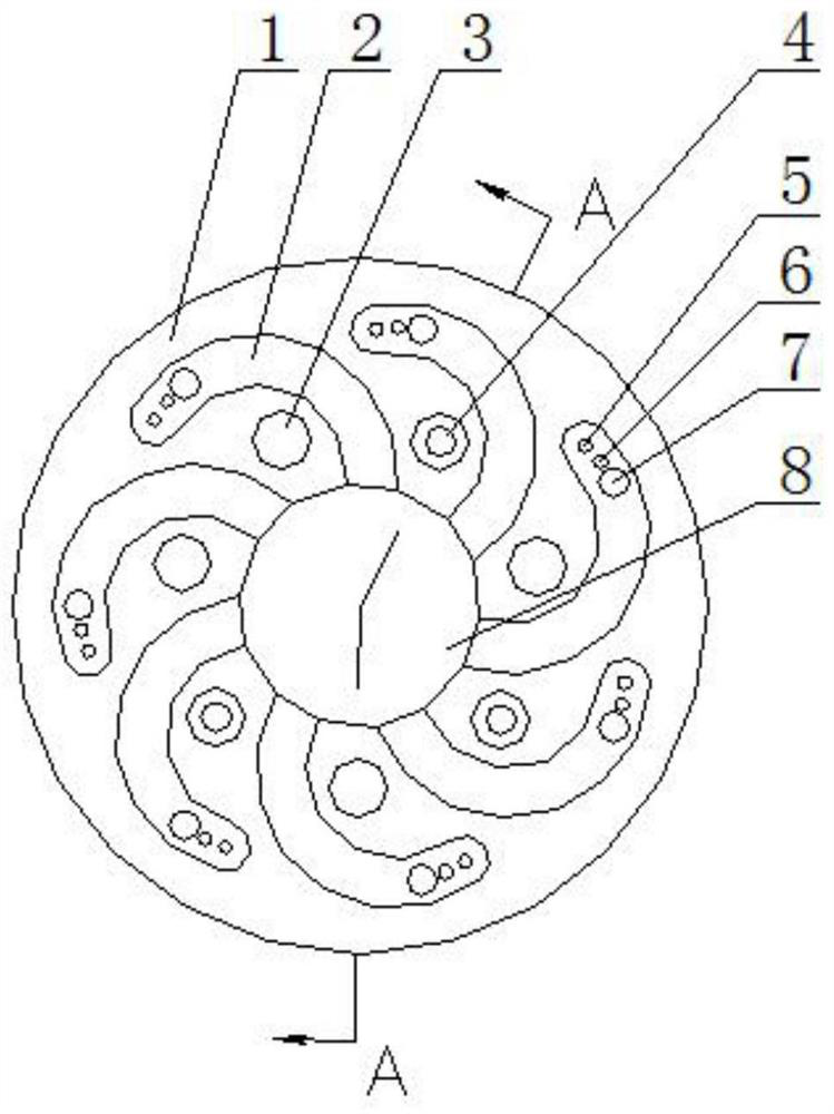 A method for turning and milling compound processing of gyroscope wire guard