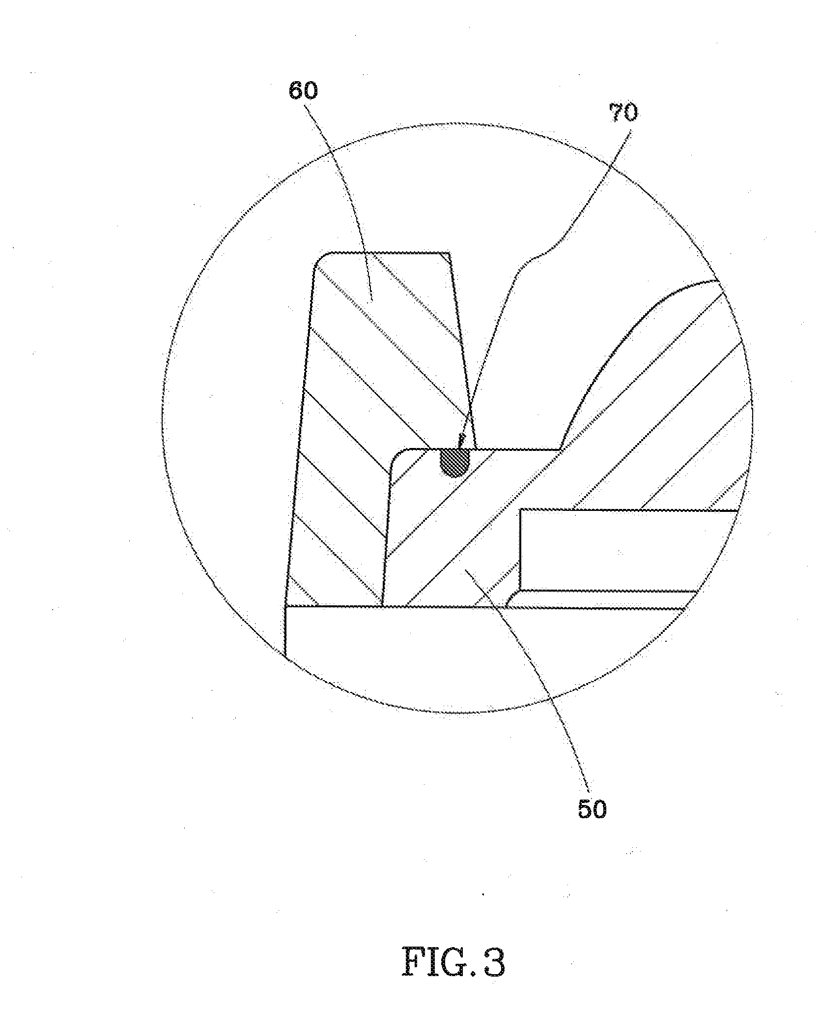 Package structure of an optical module