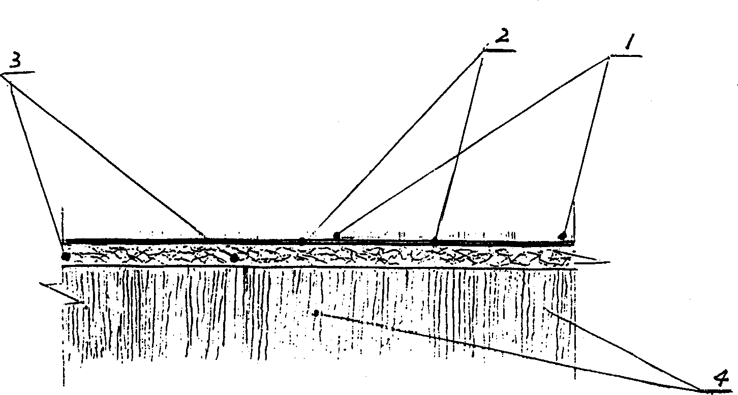 Method for manufacturing colour suede for product