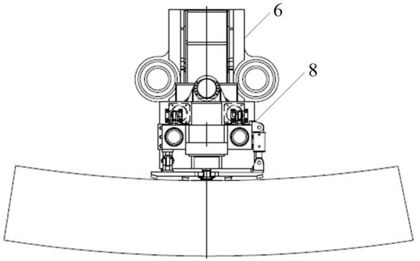 Ultra-large-section special-shaped segment assembly machine