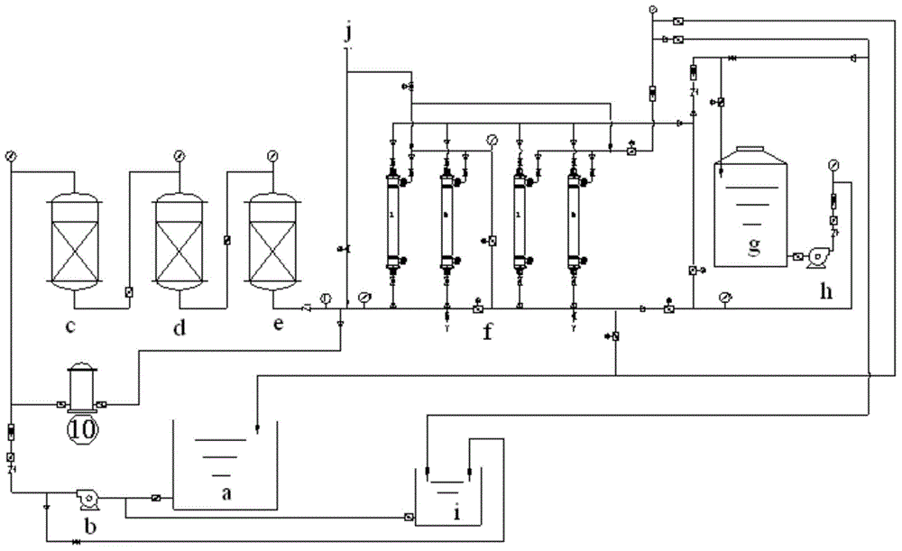 Concentrating and recovering device for copolymerization resin waste water and recovery method thereof