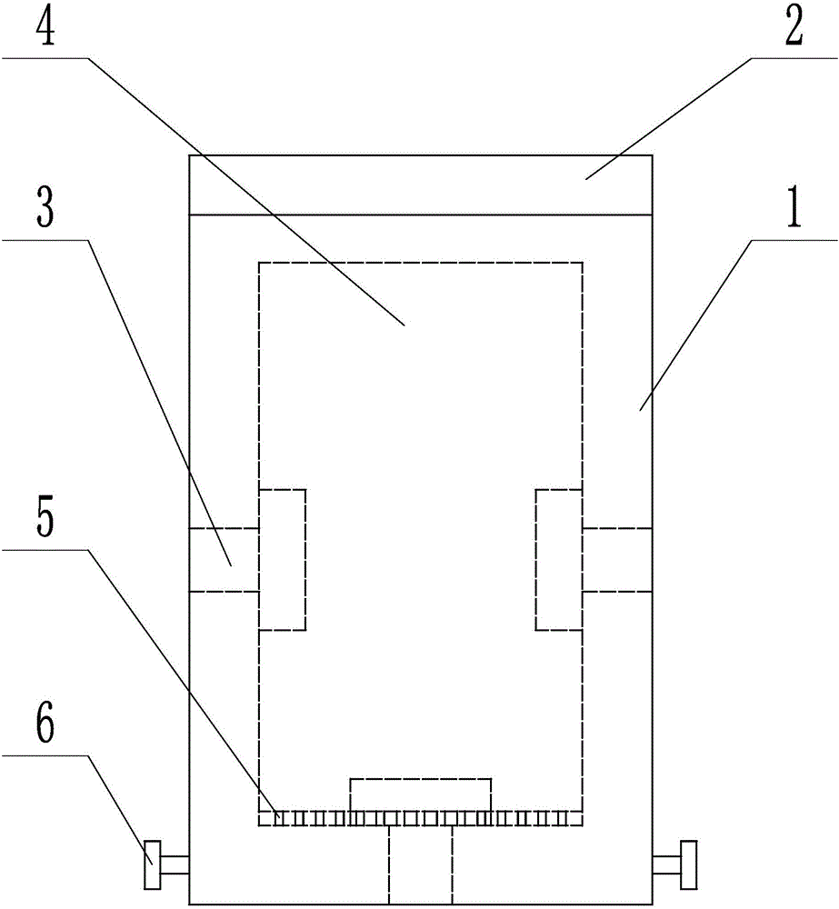 Solid-liquid separation type trash can